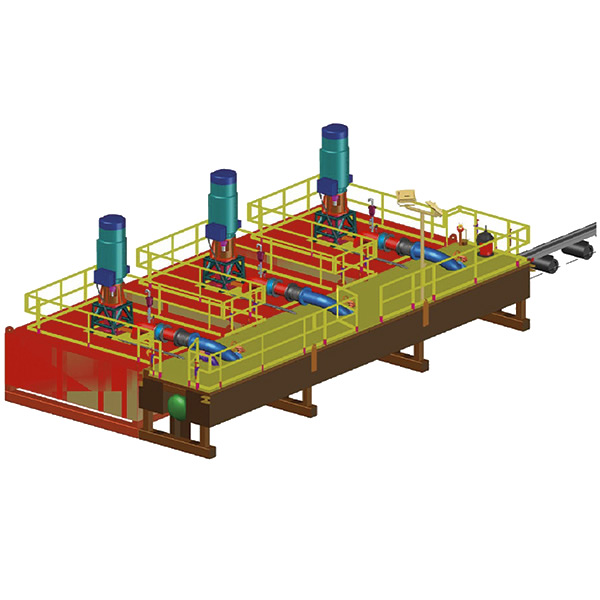 浮動取水/浮塢泵站立式長軸渦輪泵